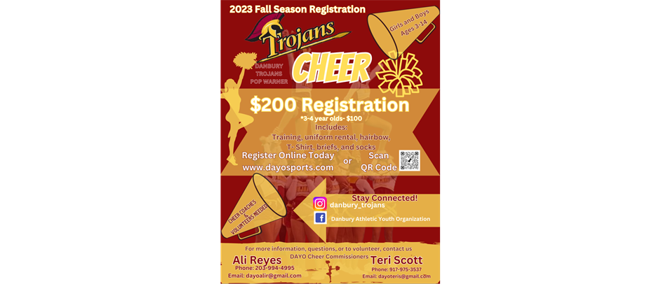 2023 Danbury Trojan Cheerleading