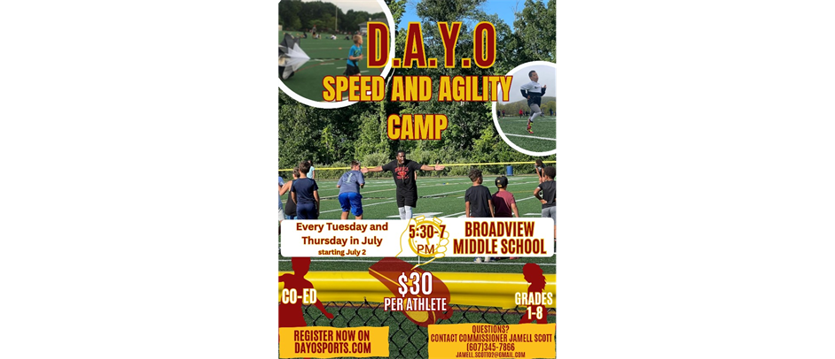 2025 Speed and Agility Camp (Registration opens soon)