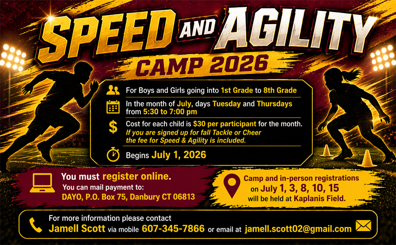 2026 Speed & Agility Registration is Open!