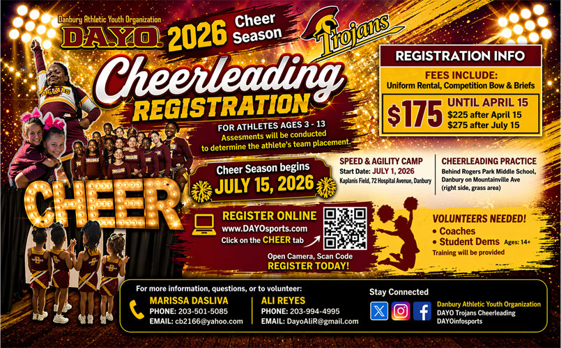 2026 Cheer Registration is Open!